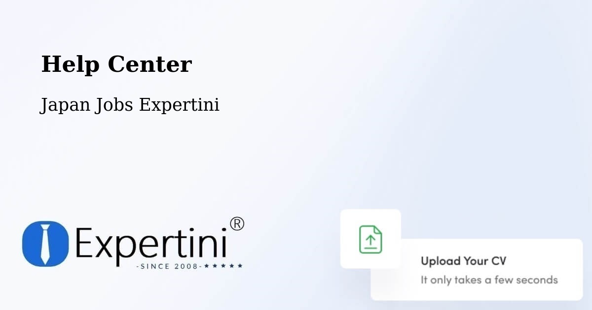 Help Center – Nishio - Japan Jobs Expertini