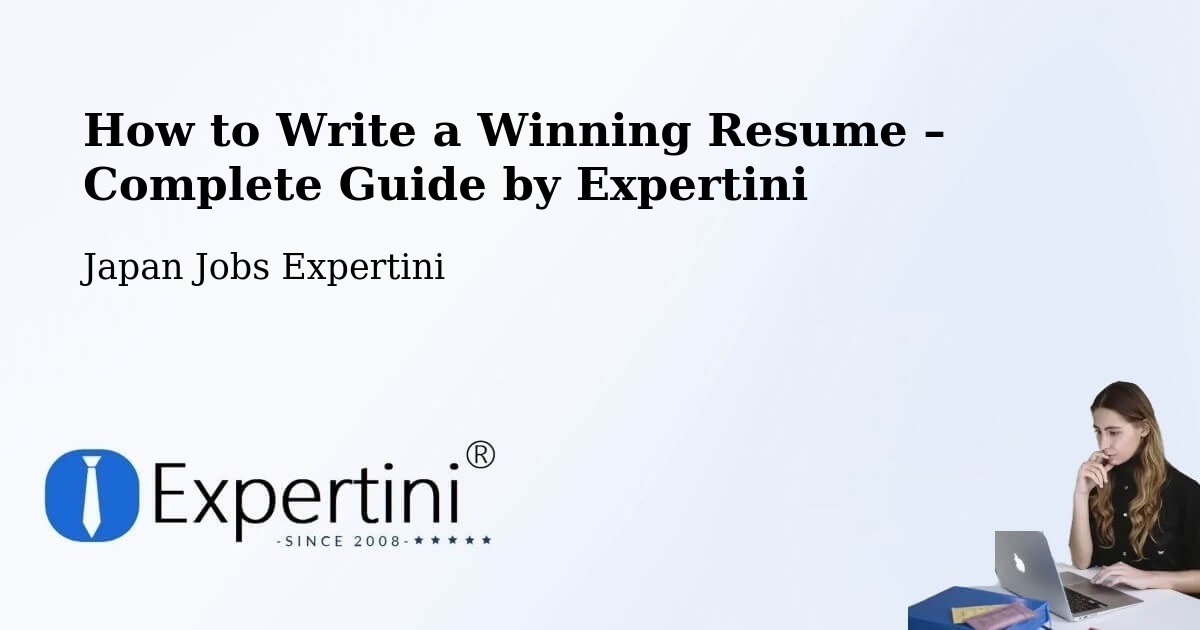 Resume Writing Guide for Job Seekers – Nishio - Nishio, Japan Jobs Expertini