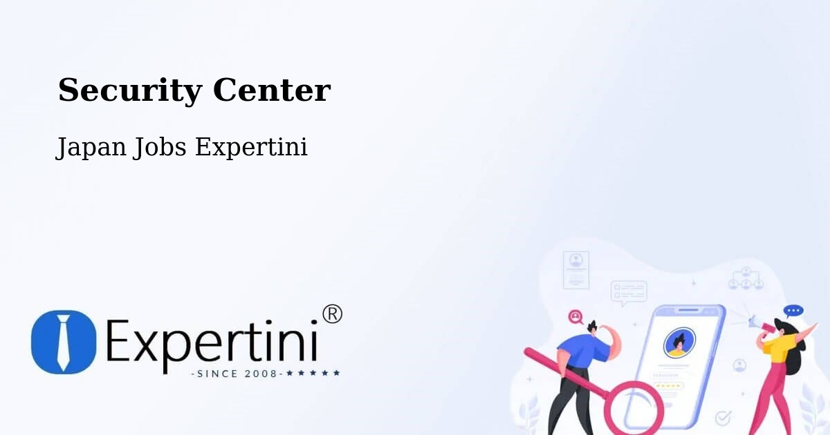 Security & Compliance – Nishio - Japan Jobs Expertini